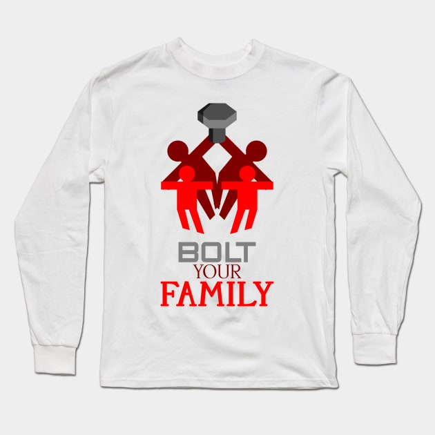 bolt your family Long Sleeve T-Shirt by taniplusshop